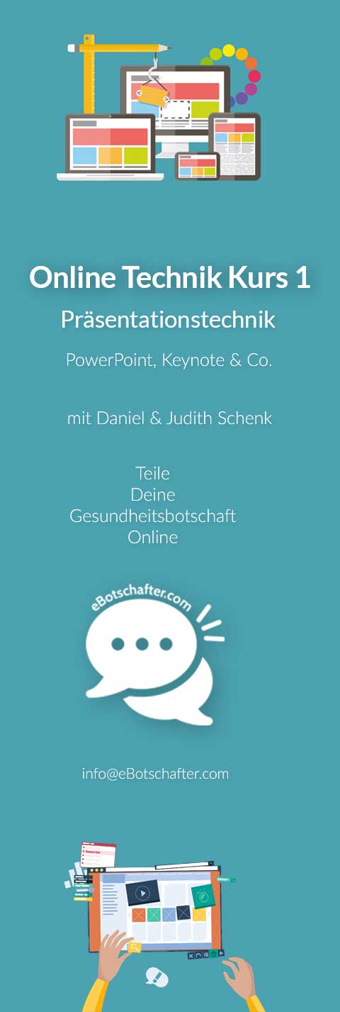 ebotschafter.com - Daniel Schenk - Kurs EB01 - Online Technik 1 - Präsentationen - LP Banner - F1 Mobil
